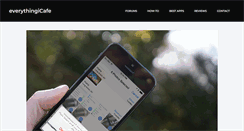 Desktop Screenshot of everythingicafe.com